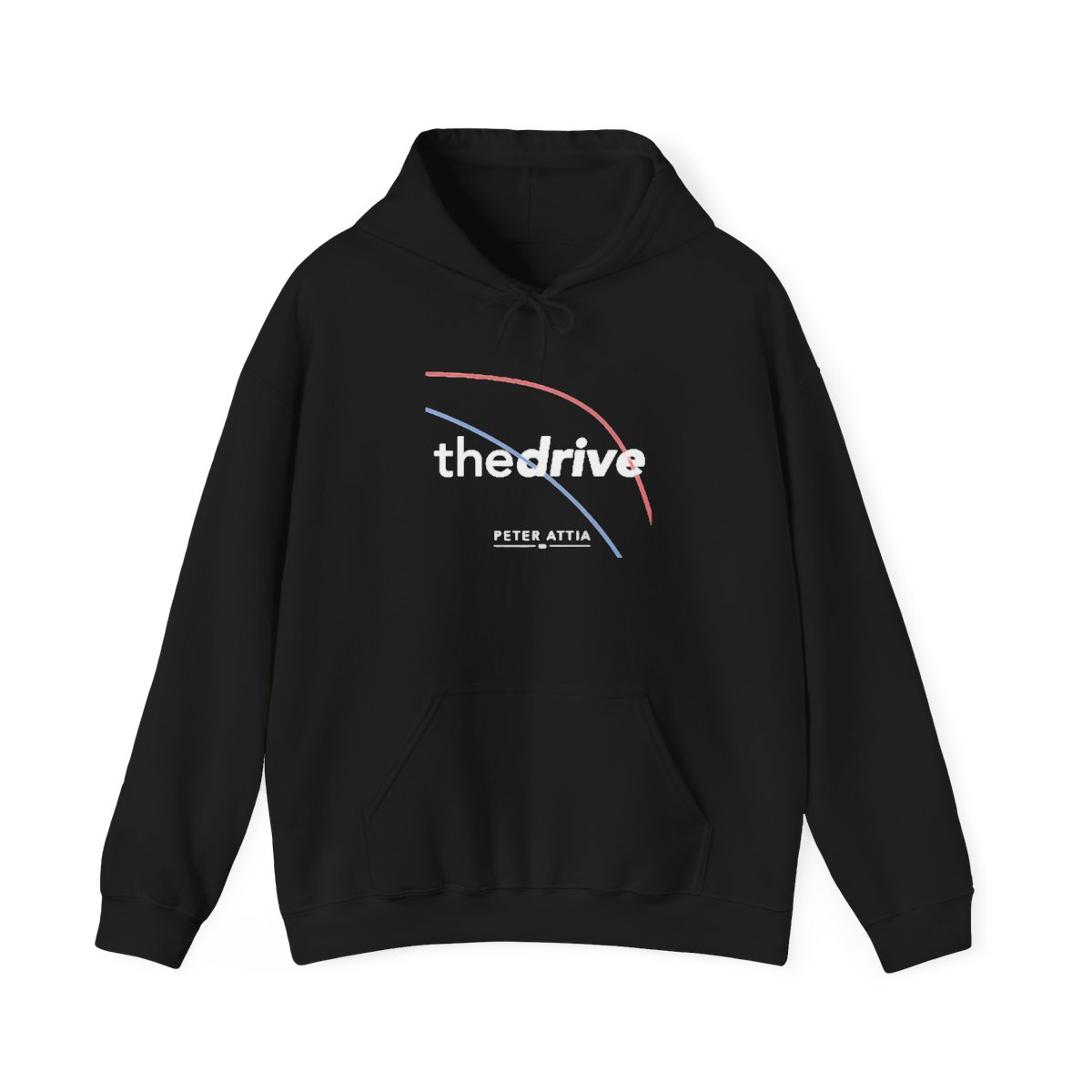 The Drive logo hoodie | Pullover Hooded Sweatshirt | Peter Attia Podcast