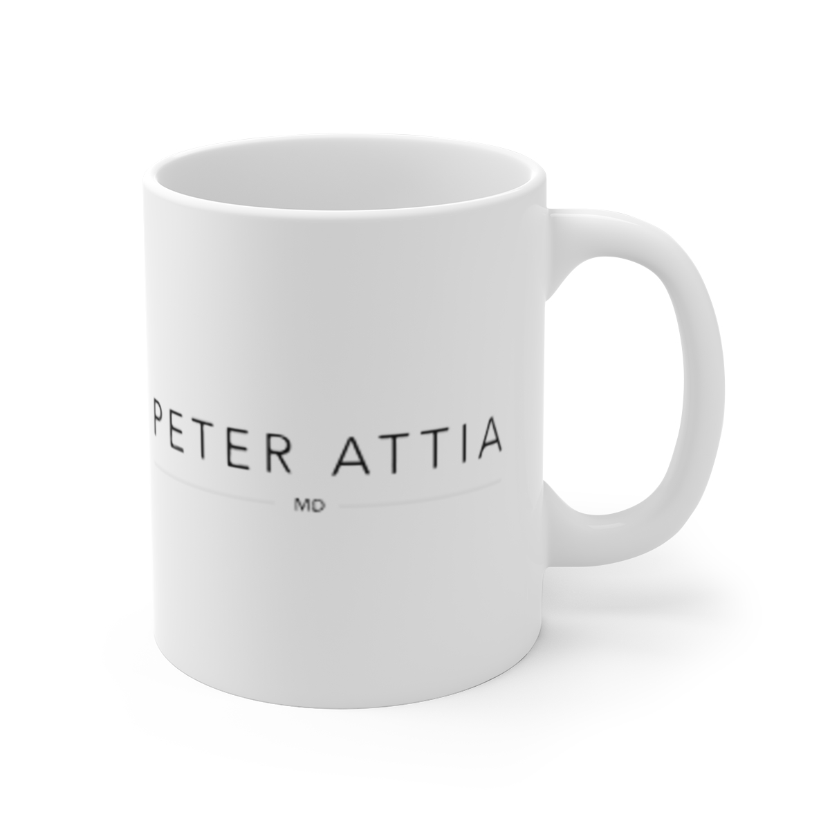 Peter Pan quote mug | minimalist name mug | Peter Attia Podcast
